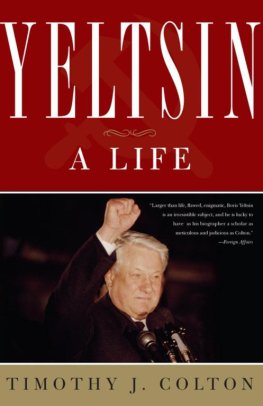 Timothy Colton - Yeltsin