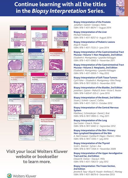 BIOPSY INTERPRETATION SERIES BIOPSY INTERPRETATION OF THE UTERINE CERVIX AND - photo 1