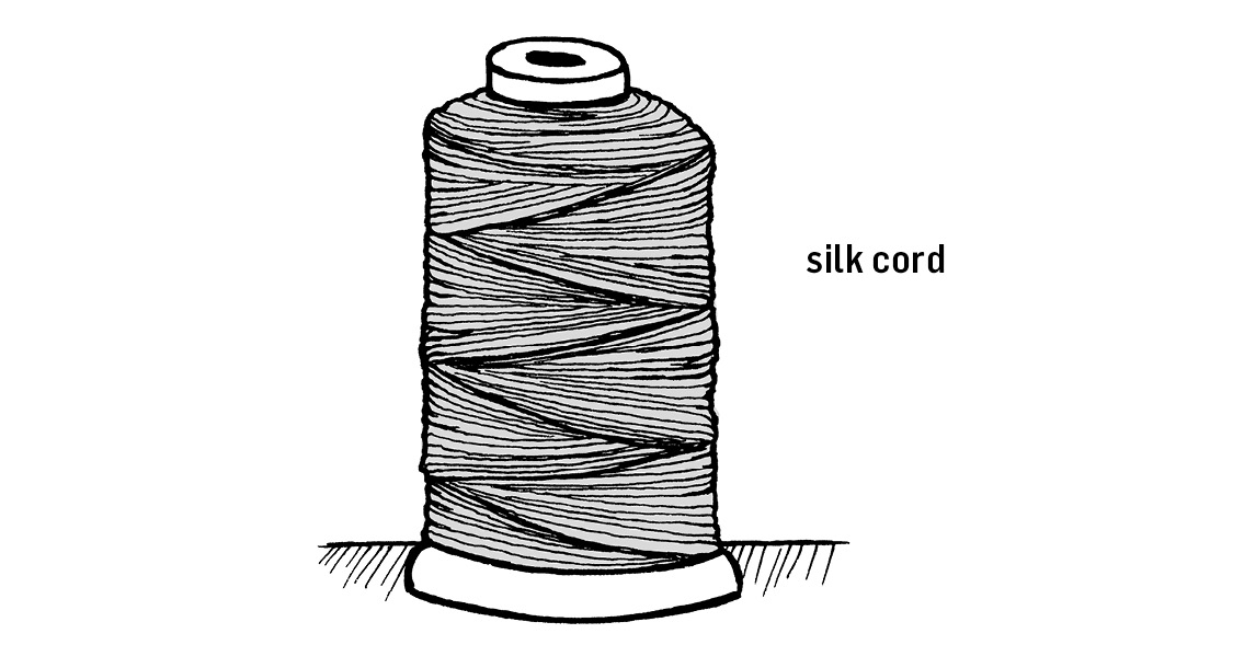 Spooled silk bead cord is available on -ounce spools in a variety of diameters - photo 4