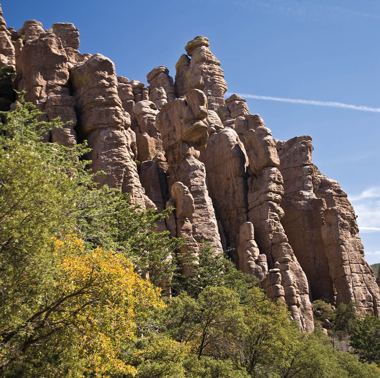 Chiricahua National Monument Strangely carved rhyolite rocks and rare Mexican - photo 8