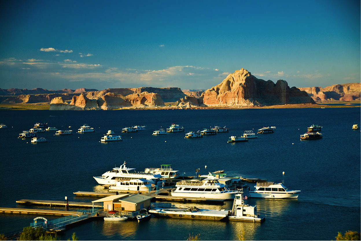 Lake Powell Boaters can explore more than a million acres of sandstone - photo 11