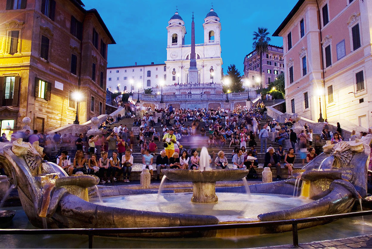 Spanish Steps All human life converges here at the heart of Romes main - photo 8