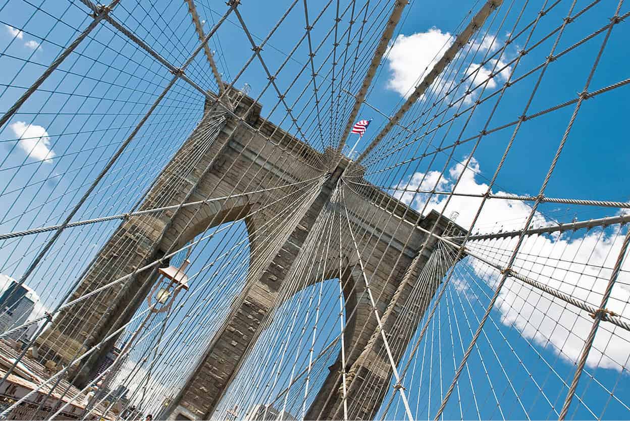 Brooklyn Bridge This iconic landmark opened to foot and hoof traffic in 1883 - photo 4