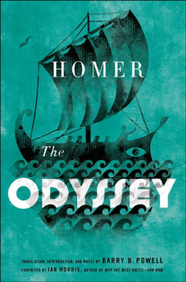 Homer The Odyssey Translated by Barry B. Powell