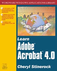 title Learn Adobe Acrobat 40 author Stinerock Cheryl - photo 1