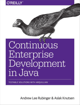 Andrew Lee Rubinger and Aslak Knutsen - Continuous Enterprise Development in Java