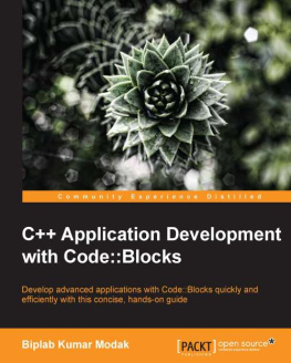 Biplab Kumar Modak - C++ Application Development with CodeBlocks