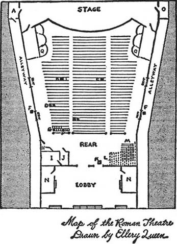 A Actors dressing-rooms B Frances Ives-Popes seat C Benjamin Morgans - photo 1