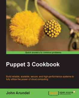 John Arundel Puppet 3 Cookbook