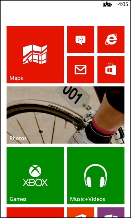 FIGURE 1-1 The distinctive Windows Phone Start screen offers unrivalled - photo 1