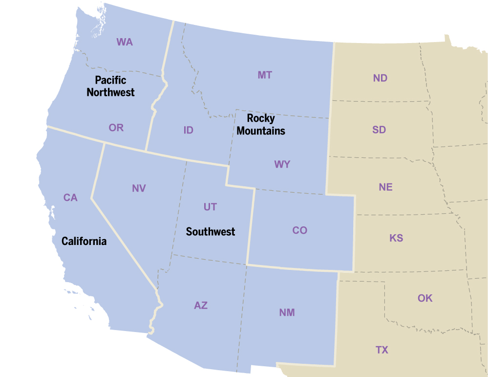 Lonely Planet Western USA - photo 3