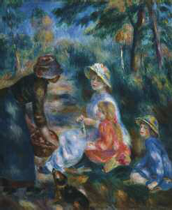 Auguste Renoir The Apple Seller c 1890 Exactly where the apple came from - photo 8