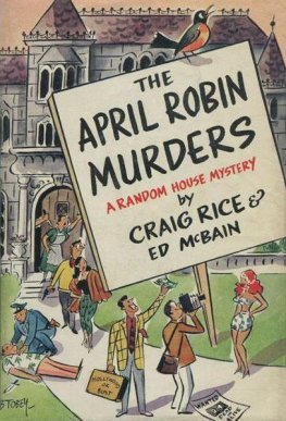 Ed Makbejn The April Robin Murders