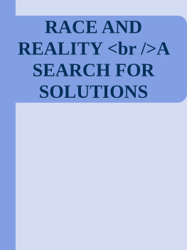 Carleton Putnam - Race and Reality: A Search for Solutions