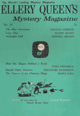 Agata Kristi - Ellery Queen’s Mystery Magazine. No. 75, April 1959, British Edition