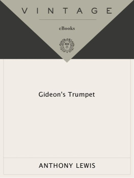 Anthony Lewis Gideon’s Trumpet