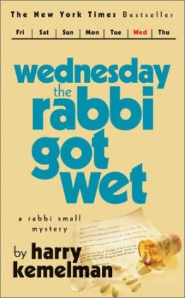 Garri Kemelman Wednesday the Rabbi got wet