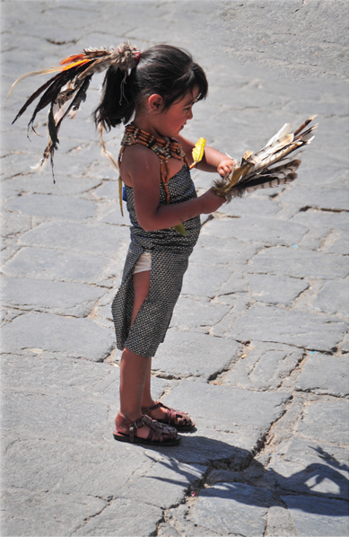 The ritual dances of the Indian cultures are taught to the youngest San Miguel - photo 6