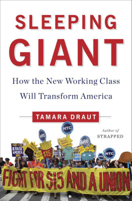 Tamara Draut Sleeping Giant: How the New Working Class Will Transform America