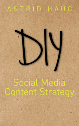 Astrid Haug - DIY Social Media Content Strategy