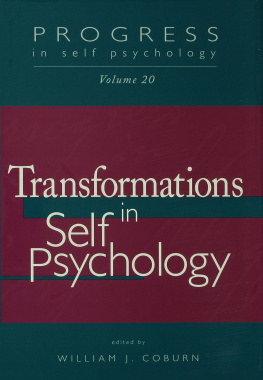 William J. Coburn - Progress in Self Psychology, V. 20: Transformations in Self Psychology