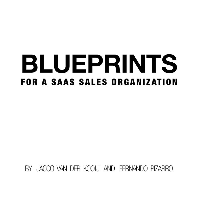 Blueprints the things we have learned in sales People AE - Account - photo 1