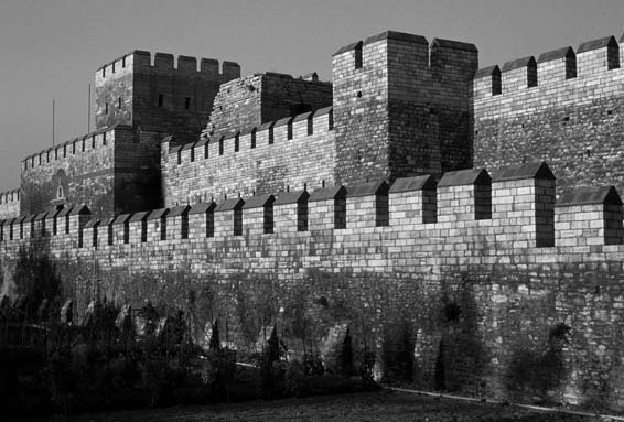 The walls of Constantinople first built by the emperor Theodosius in the fifth - photo 10