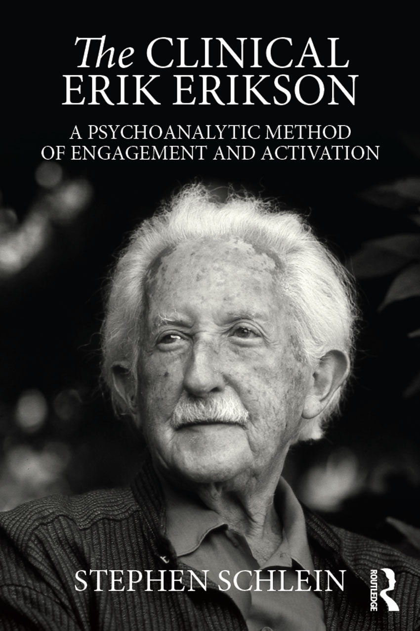 We need Erik Erikson today We need from psychoanalysis the intelligence - photo 1