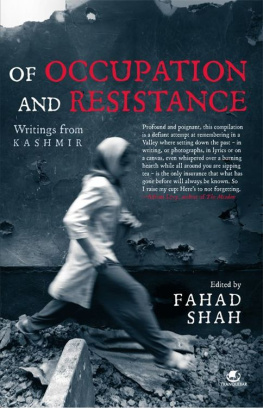 FAHAD SHAH [SHAH - OF OCCUPATION AND RESISTANCE