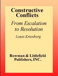 title Constructive Conflicts From Escalation to Resolution author - photo 1