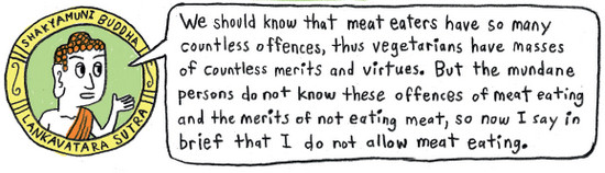 So it was said in the old sutra yet vegetarianism is not required to practice - photo 17