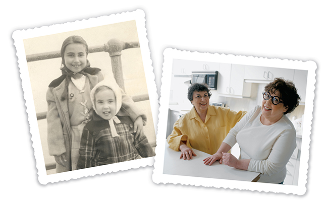 Sheila and Marilynn Winthrop Beach 1944 and today In time we began to - photo 2