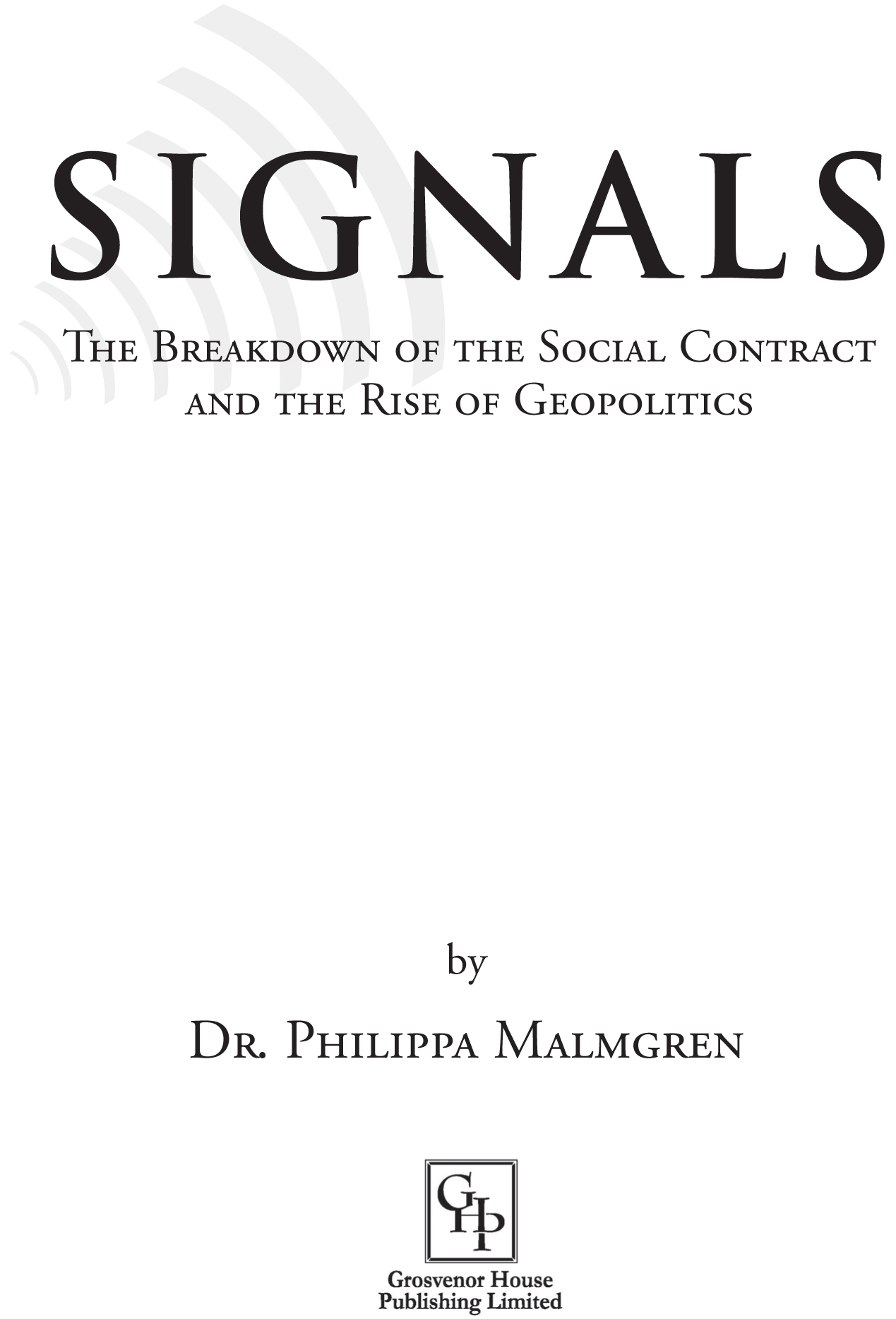 Table of Contents Signals Comments James Galbraith Chair in - photo 1