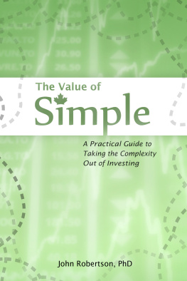 John Robertson - The Value of Simple