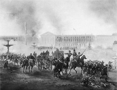 1 The Army of Versailles battling Communard resisters on place de la Concorde - photo 5