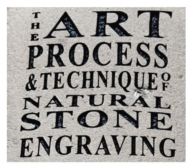 FOUR DISTINCT INDUSTRIES Being in the stone engraving business we have our - photo 14