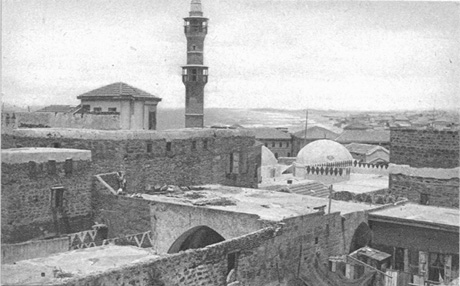 The port of Old Jaffa and the house of Simon the Tanner in 1921 where - photo 1