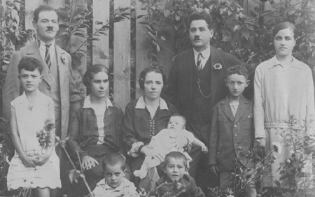 The Aharoni family in Pazardjik Bulgaria c 1930 Yoram is centre right - photo 3