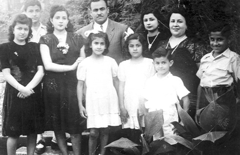 The Hammami family in 1947 from left to right back row Fatmeh Hasan - photo 9