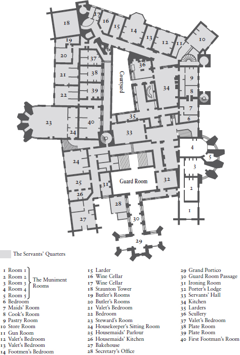 Fig 1 Belvoir Castle Ground Floor Fig 2 Belvoir Castle First Floor - photo 5