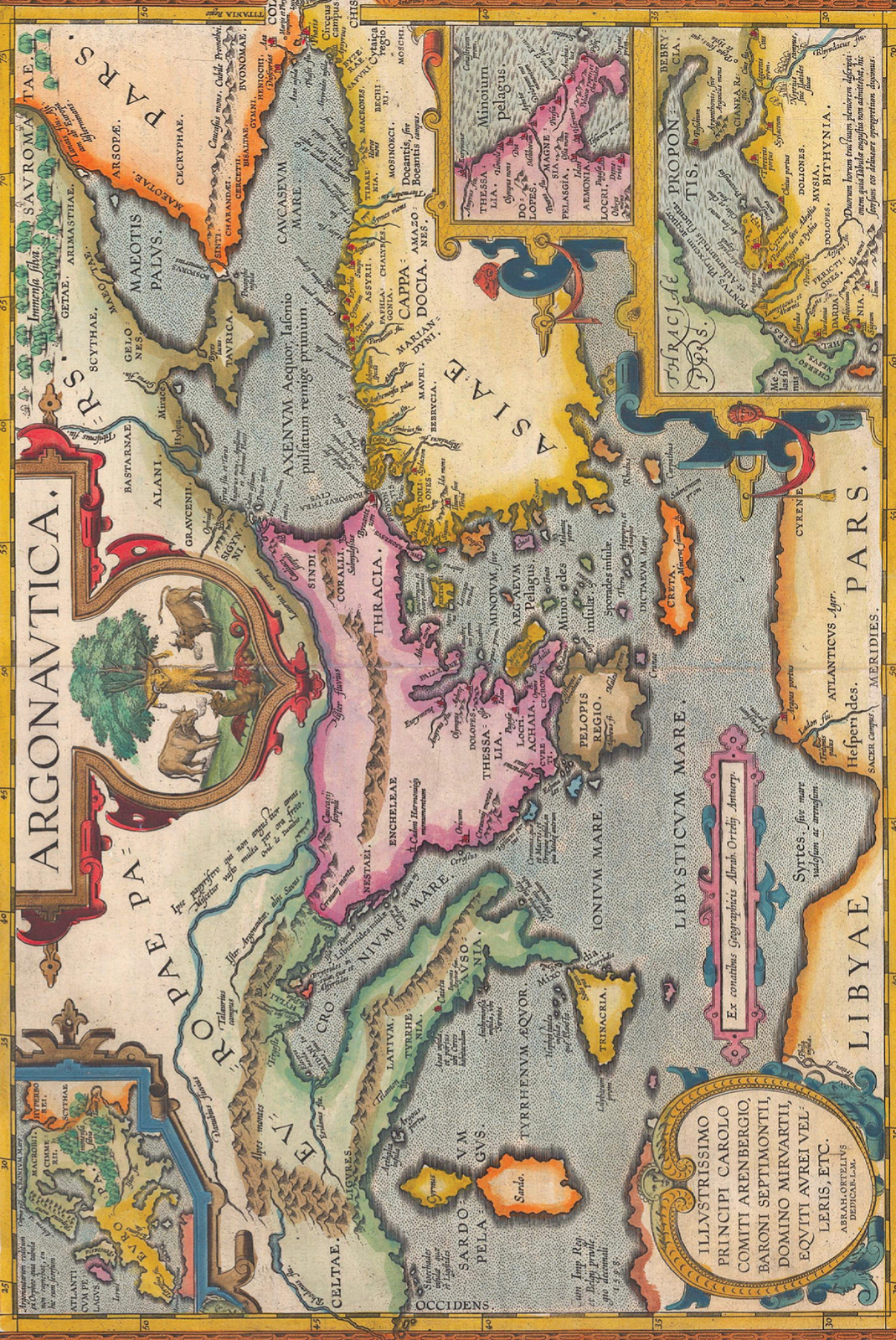 A 17th century map illustrating the regions through which Jason and the - photo 13