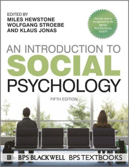 Miles Hewstone - An Introduction to Social Psychology