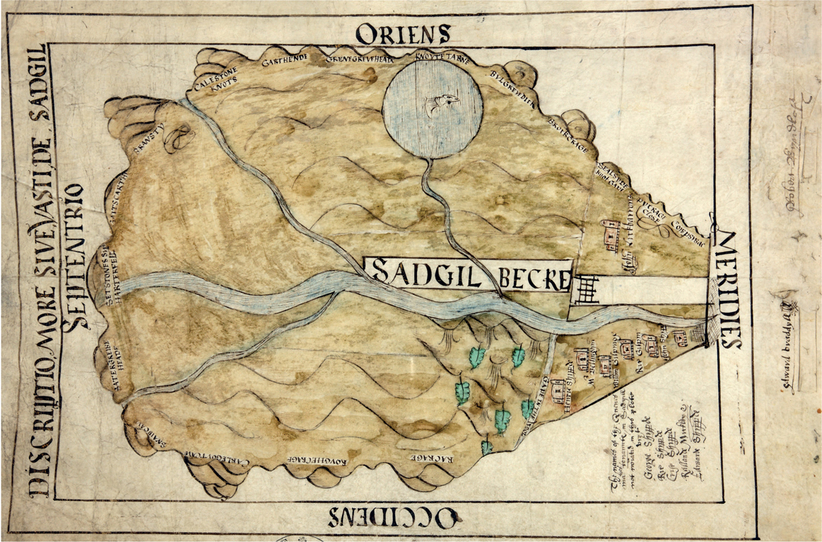 LAKELAND FELLS Dynamic depiction of hills surrounding the river valley and - photo 5