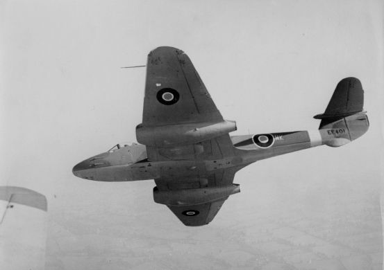 This view of F3 EE401 shows to advantage the original long-span wings of the - photo 13