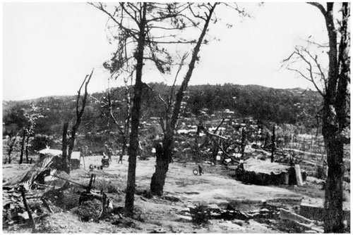 37 A view of the shell-scarred Kohima battlefield ABAWH Once the battle - photo 1