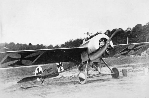 The Fokker Eindecker whose forward-firing machine gun created havoc when it was - photo 6