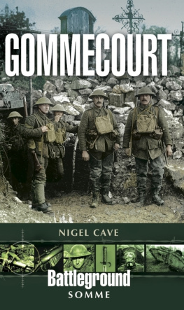 Nigel Cave - Gommecourt