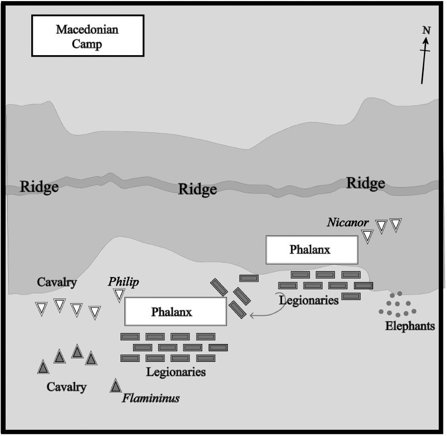 Diagram of the Battle of Cynoscephalae Map of eastern Greece List of - photo 7