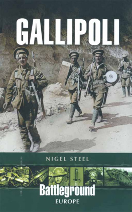 Nigel Steel Battleground Gallipoli
