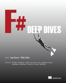 Tomas Petricek - F# Deep Dives